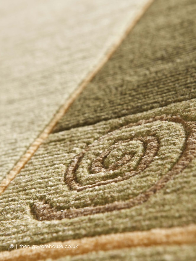 Pharan Green Rug - 4