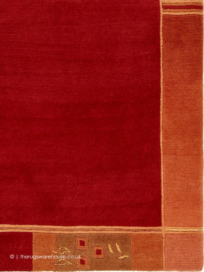 Pharan Red Rug - 5
