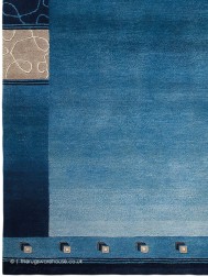 Quebec Blue Rug - Thumbnail - 3