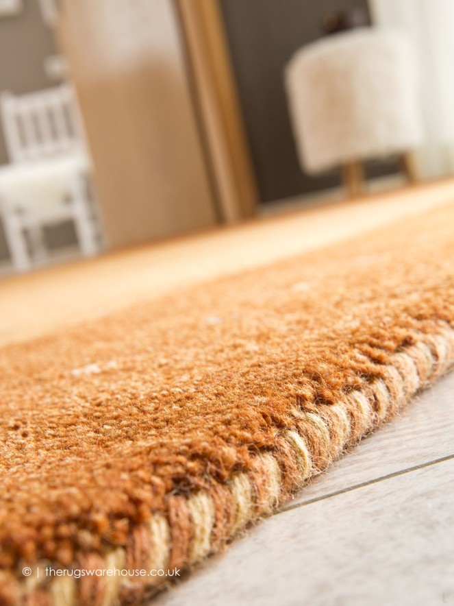 Sarasar Orange Rug - 4