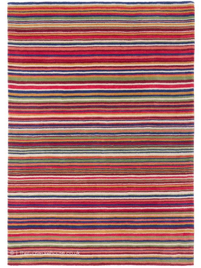 Fine Stripes Multi Rug - 6