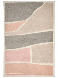 Strata Pink Grey Rug - Thumbnail - 5