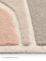 Strata Pink Grey Rug - Thumbnail - 4