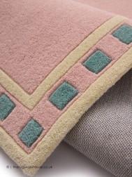 Borderline Pink Rug - Thumbnail - 5
