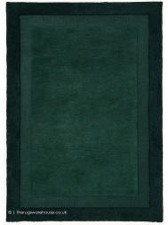 Bordino Stacked Dark Green Rug - Thumbnail - 6