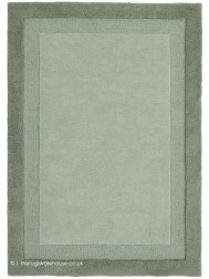 Bordino Stacked Soft Green Rug - Thumbnail - 6