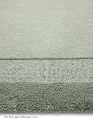 Bordino Stacked Soft Green Rug - Thumbnail - 4