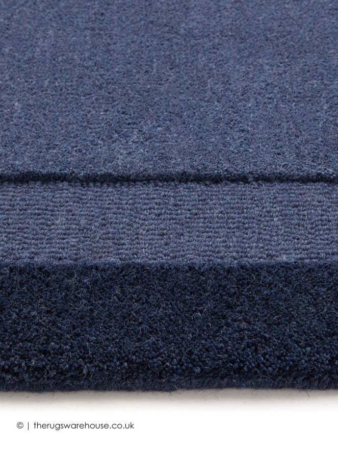 Bordino Stacked Blue Rug - 4