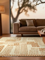Zen Garden Dryed Banana Rug - Thumbnail - 2