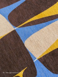 Stones Sunny Blue Rug - Thumbnail - 7