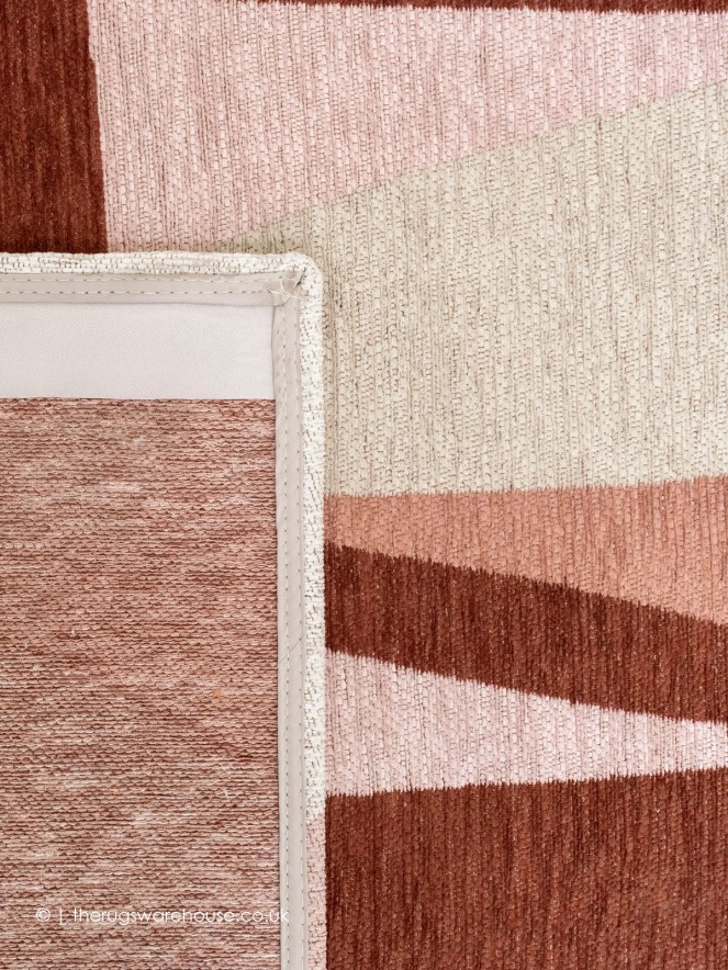 Stones Cherry Mocha Rug - 4