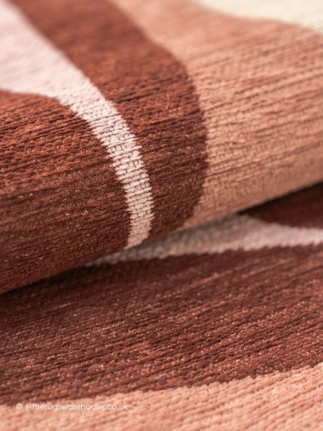 Stones Cherry Mocha Rug - 11