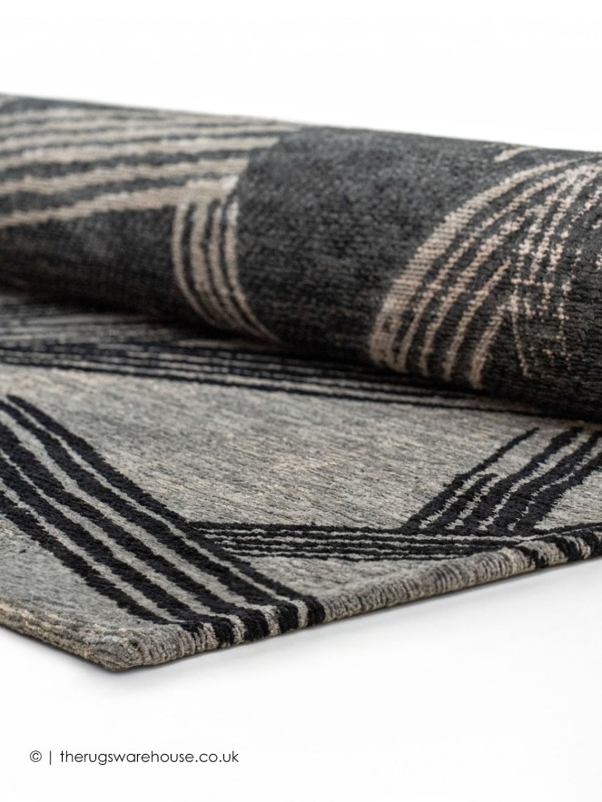 Kanji Dark Street Rug - 5