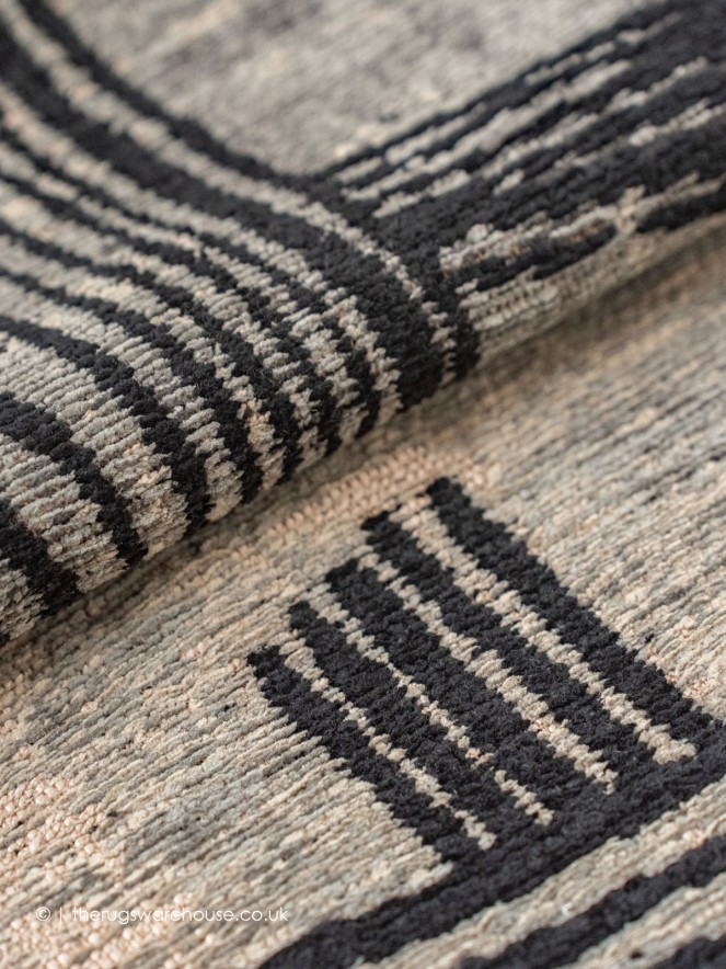 Kanji Dark Street Rug - 10