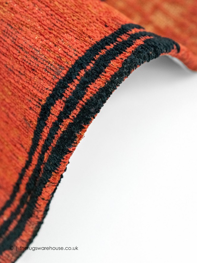 Kanji Ginger Choco Rug - 4