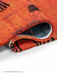 Kanji Ginger Choco Rug - Thumbnail - 5