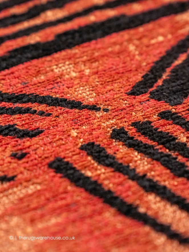 Kanji Ginger Choco Rug - 7