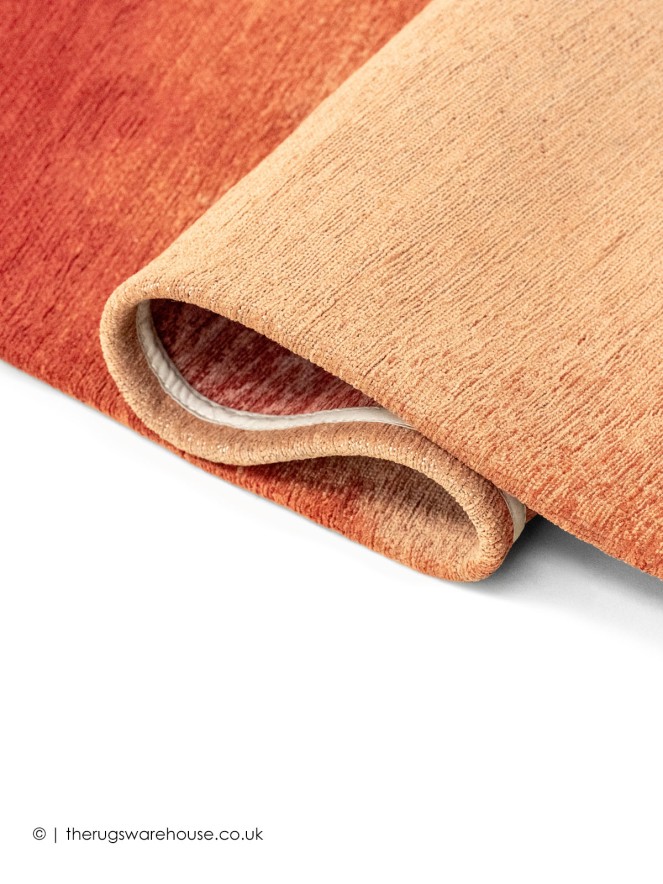 Aquarelle Rust Rug - 4