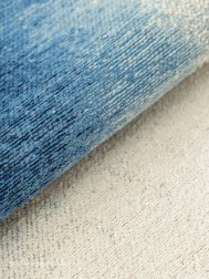 Drop Dream Blue Circle Rug - Thumbnail - 6