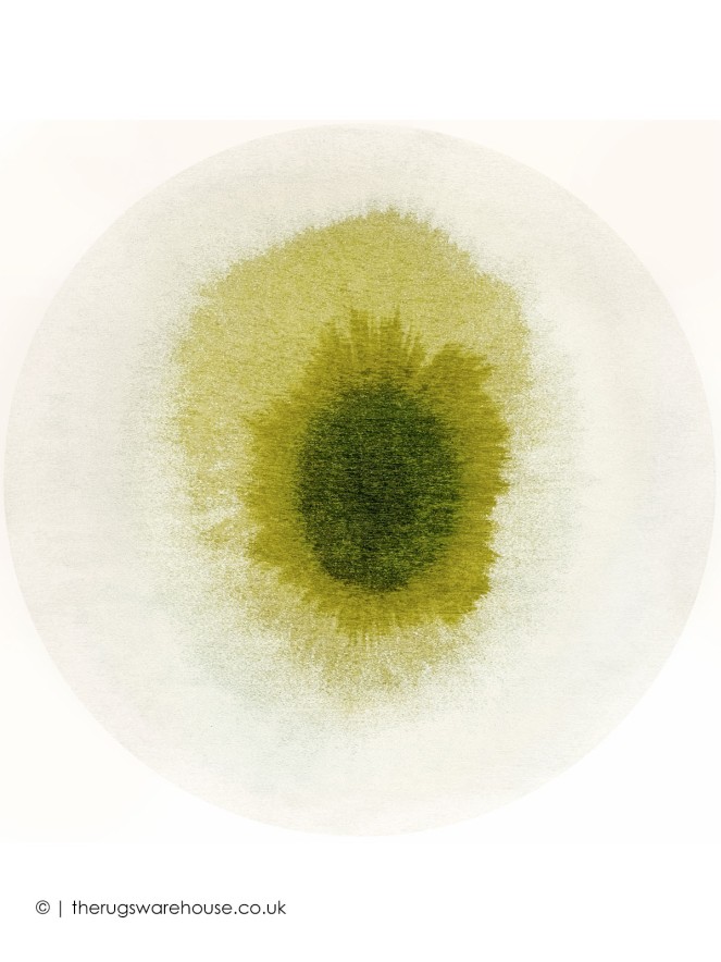 Drop Green Pepper Circle Rug - 7