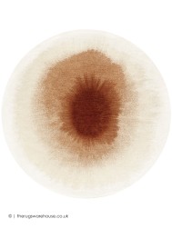 Drop Indian Snow Circle Rug - Thumbnail - 2
