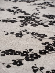 Sakura Night Snow Circle Rug - Thumbnail - 5