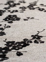 Sakura Night Snow Circle Rug - Thumbnail - 6