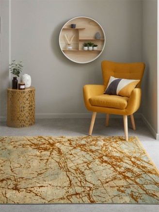 Emerald Abstract Yellow