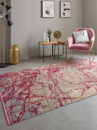 Emerald Abstract Pink