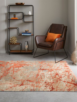 Emerald Abstract Orange