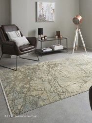 Emerald Abstract Cumin Rug - Thumbnail - 2