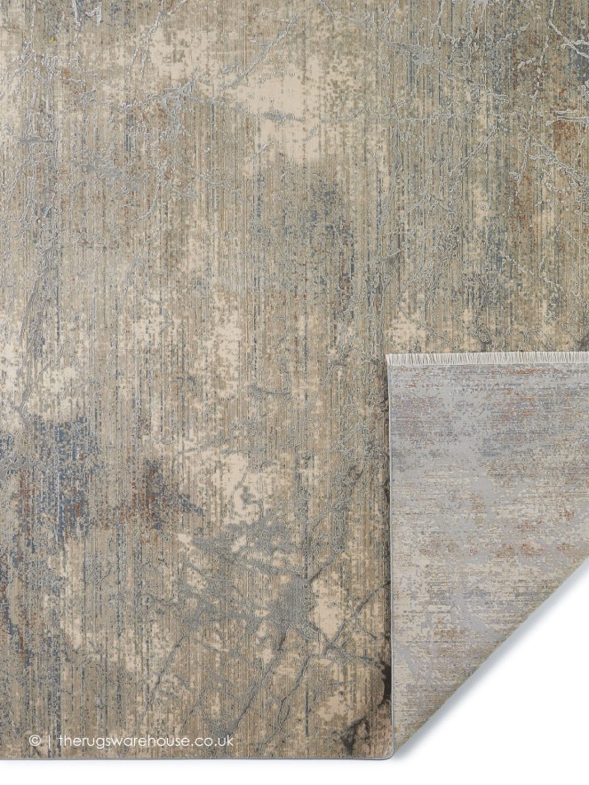 Emerald Abstract Cumin Rug - 5