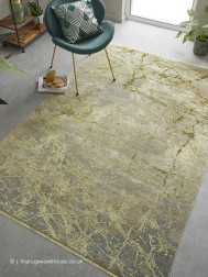 Emerald Abstract Green Rug - Thumbnail - 2