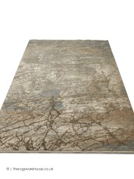 Emerald Abstract Mink Rug - Thumbnail - 6