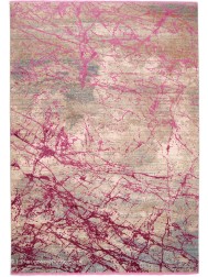 Emerald Abstract Pink Rug - Thumbnail - 7