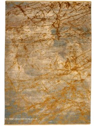 Emerald Abstract Yellow Rug - Thumbnail - 7