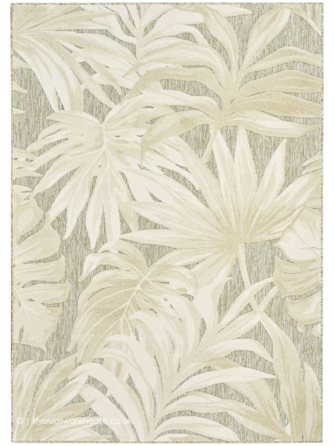 Aloha Leaves Ivory Sage Rug - 9