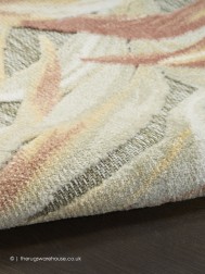 Aloha Leaves Sage Rose Rug - Thumbnail - 6