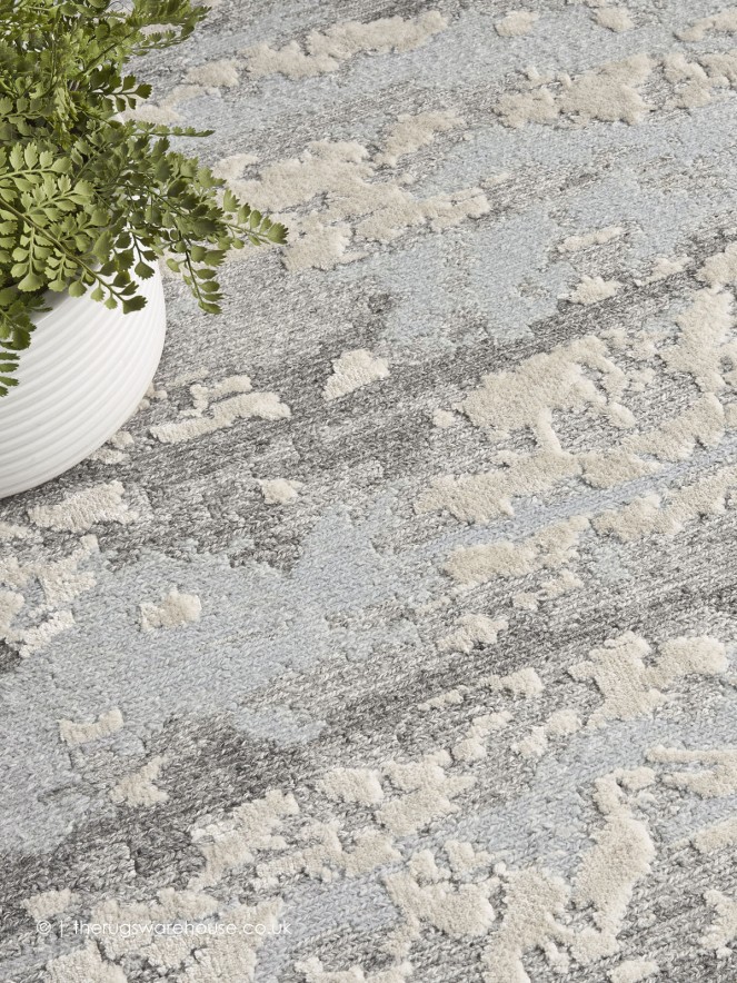Ridge Aqua Rug - 4