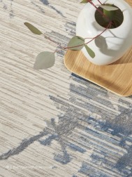 Starlet Ivory Blue Rug - Thumbnail - 4