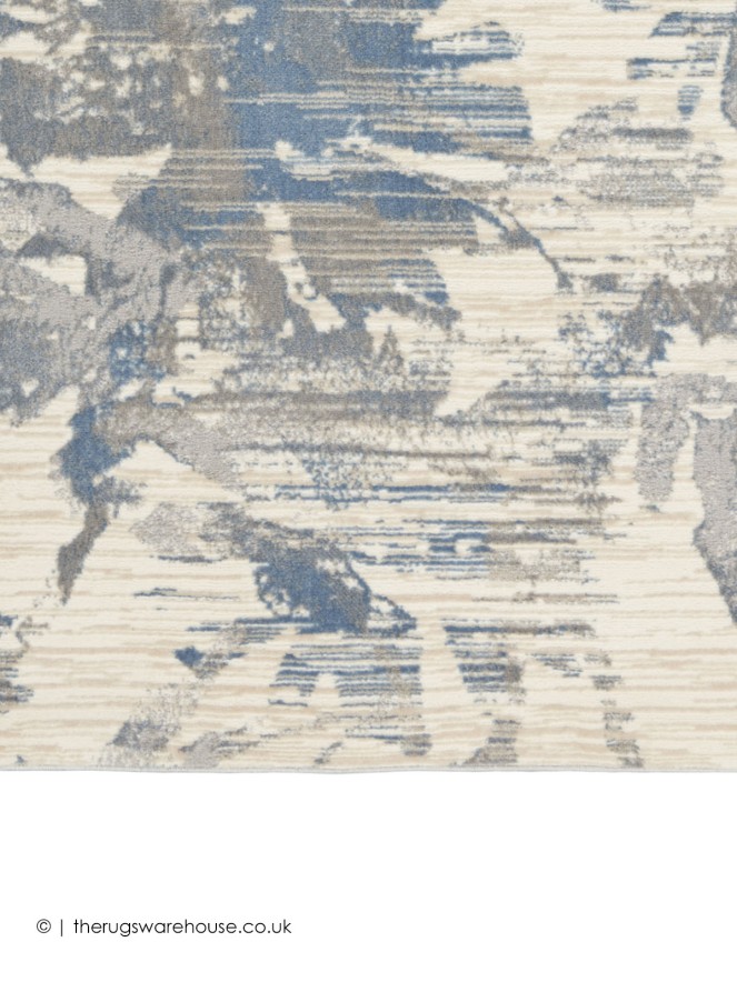 Starlet Ivory Blue Rug - 6