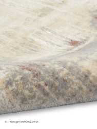 Stubble Grey Rust Rug - Thumbnail - 5