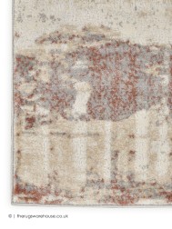 Stubble Grey Rust Rug - Thumbnail - 7