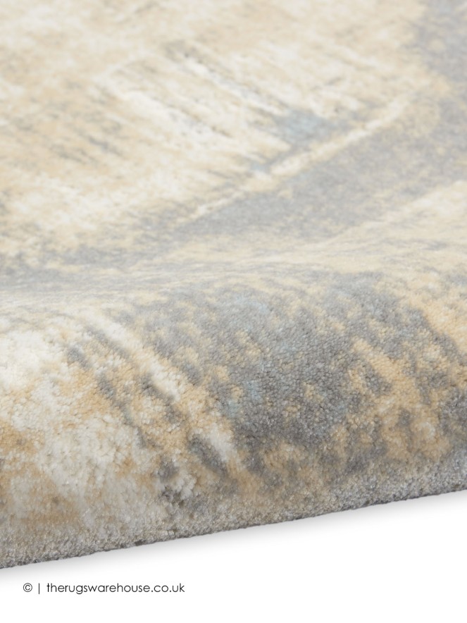 Stubble Ivory Seaglass Rug - 6