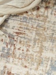 Inca Ivory Grey Rug - Thumbnail - 4