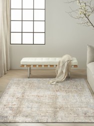 Inca Ivory Grey Rug - Thumbnail - 3