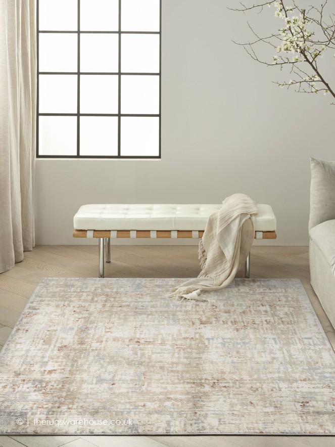 Inca Ivory Grey Rug - 3
