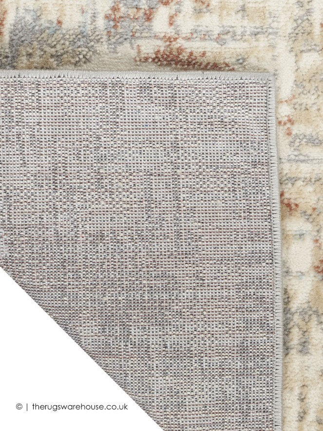 Inca Ivory Grey Rug - 8