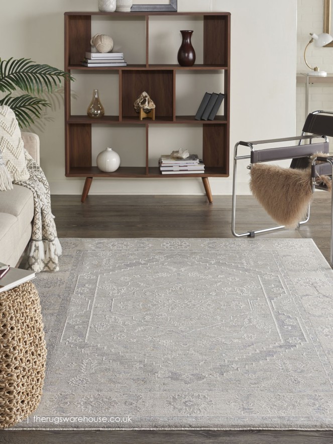 Minar Grey Rug - 3