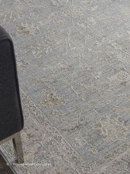 Beshir Blue Rug - Thumbnail - 4